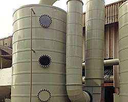 Lavador de gases industriais