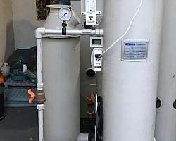 Lavador de gases para cabine de pintura