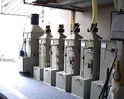 Lavador de gases para cabine de pintura