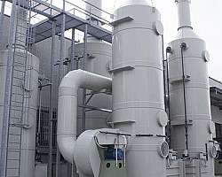 Lavador de gases fábrica