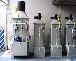 Lavador de gases para galvanoplastia Lavador de gases para galvanoplastia
