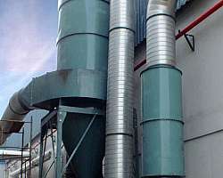 Lavador de gases para galvanoplastia Lavador de gases para galvanoplastia