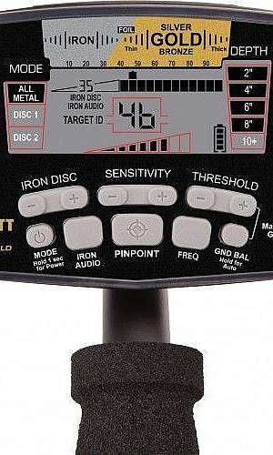 Detector garrett at gold Detector garrett at gold