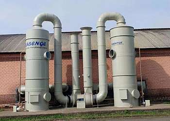 Sistema de lavagem de gases Sistema de lavagem de gases